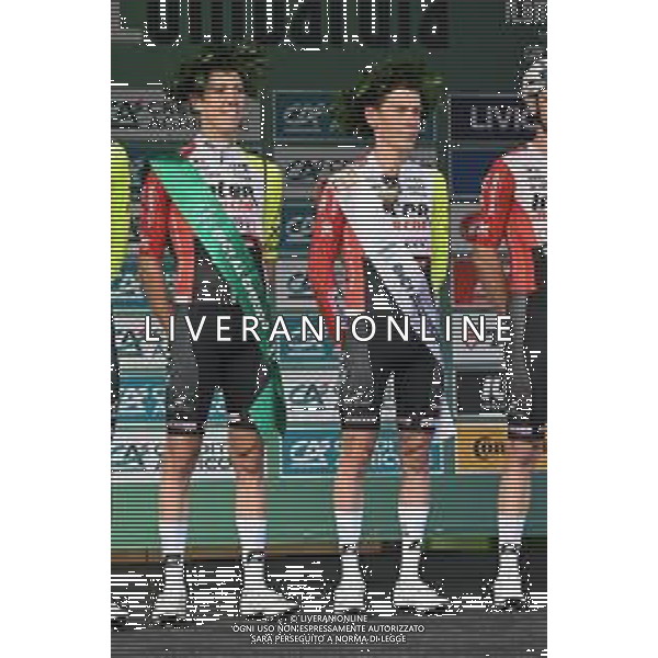 11-10-2025 Giro Di Lombardia; 2025, Intermarche - Wanty; Petilli, Simone; Meintjes, Louis; Como; ©SIROTTI - AG ALDO LIVERANI SAS