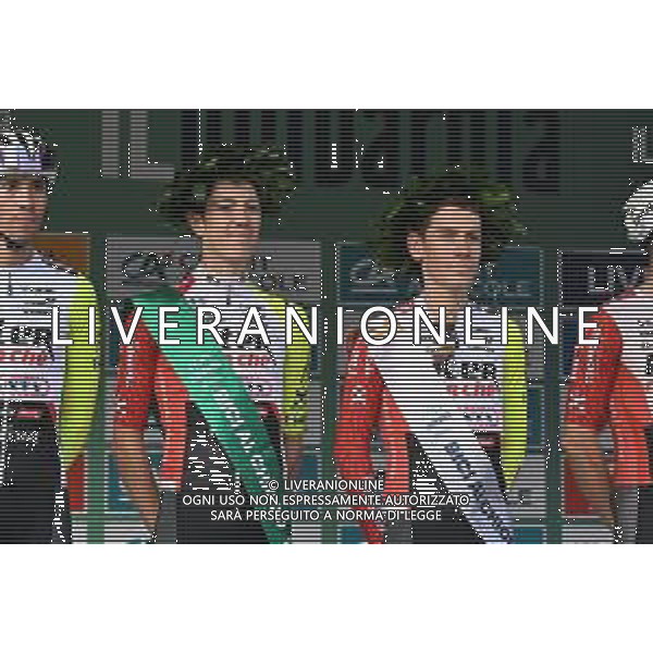 11-10-2025 Giro Di Lombardia; 2025, Intermarche - Wanty; Petilli, Simone; Meintjes, Louis; Como; ©SIROTTI - AG ALDO LIVERANI SAS