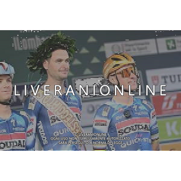 11-10-2025 Giro Di Lombardia; 2025, Soudal - Quick Step; Serry, Pieter; Evenepoel, Remco; Como; ©SIROTTI - AG ALDO LIVERANI SAS