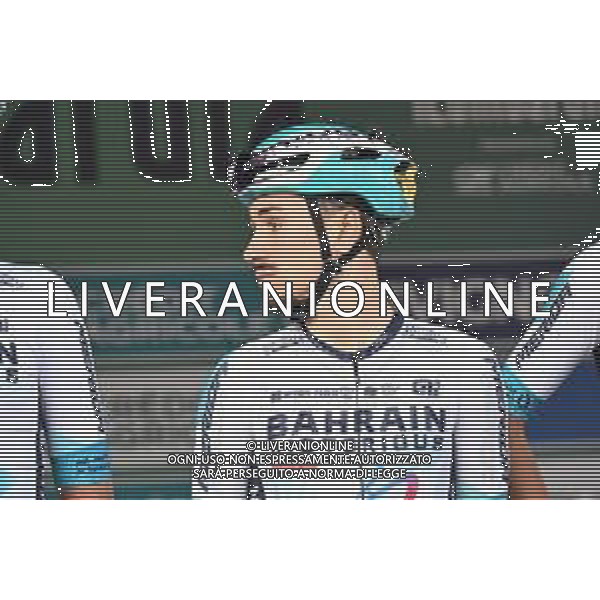 11-10-2025 Giro Di Lombardia; 2025, Bahrain - Victorious; Martinez, Lenny; Como; ©SIROTTI - AG ALDO LIVERANI SAS