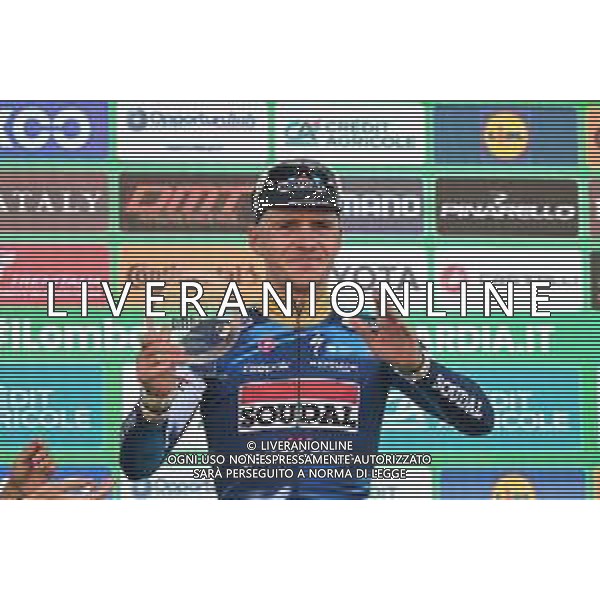 11-10-2025 Giro Di Lombardia; 2025, Soudal - Quick Step; Evenepoel, Remco; Bergamo; ©SIROTTI - AG ALDO LIVERANI SAS