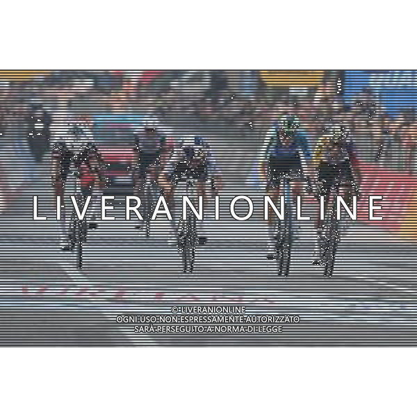 11-10-2025 Giro Di Lombardia; 2025, Uae Team Emirates - Xrg; 2025, Q36.5; 2025, Decathlon - Ag2r La Mondiale; 2025, Ineos Grenadiers; Del Toro Romero, Isaac; Pidcock, Thomas; Seixas, Paul; Bernal Gomez, Arley; Bergamo; ©SIROTTI - AG ALDO LIVERANI SAS