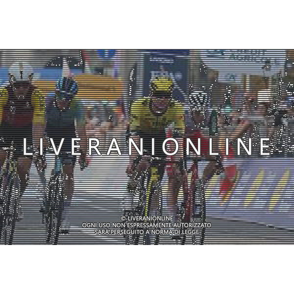 11-10-2025 Giro Di Lombardia; 2025, Cofidis; 2025, Xds - Astana; 2025, Visma - Lease A Bike; 2025, Polti - Visit Malta; Izaguirre, Jon; Scaroni, Christian; Tulett, Ben; Piganzoli, Davide; Bergamo; ©SIROTTI - AG ALDO LIVERANI SAS