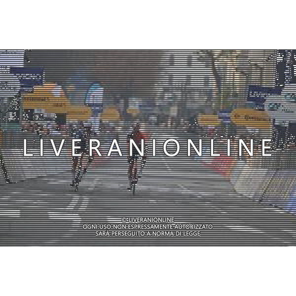 11-10-2025 Giro Di Lombardia; 2025, Ineos Grenadiers; 2025, Soudal - Quick Step; Ganna, Filippo; Cattaneo, Mattia; Bergamo; ©SIROTTI - AG ALDO LIVERANI SAS