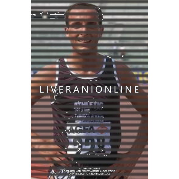 DIAP-RETROSPETTIVA DONATO SABIA ATLETA NELLA FOTO DONATO SABIANELL\'ANNO 1985 AG ALDO LIVERANI SAS