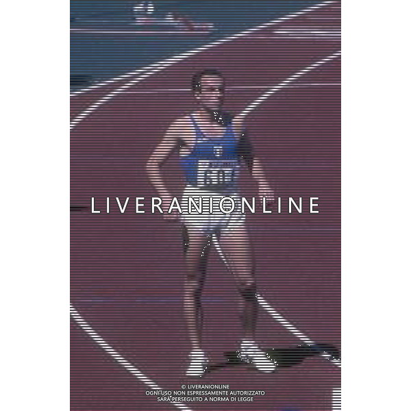 DIAP-RETROSPETTIVA DONATO SABIA ATLETA NELLA FOTO DONATO SABIA ALLE OLIMPIADI DI SEUUL NELL\'ANNO 1988 AG ALDO LIVERANI SAS