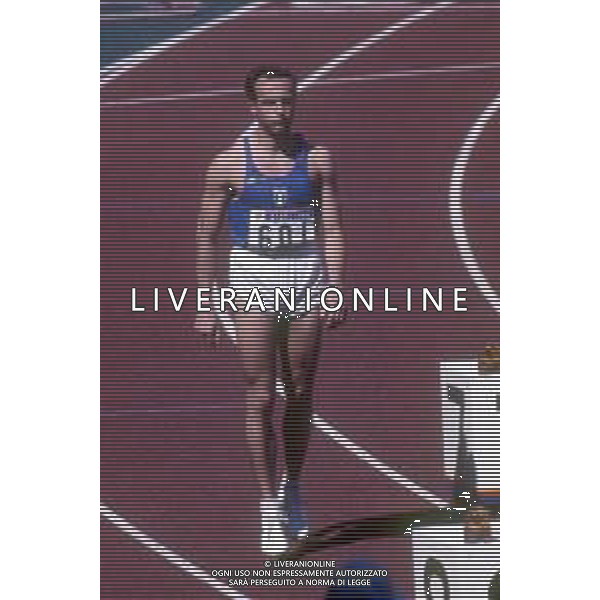 DIAP-RETROSPETTIVA DONATO SABIA ATLETA NELLA FOTO DONATO SABIA ALLE OLIMPIADI DI SEUUL NELL\'ANNO 1988 AG ALDO LIVERANI SAS