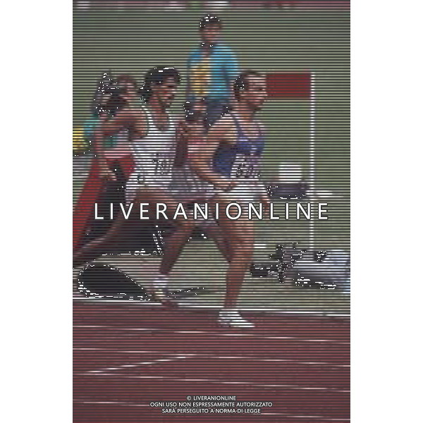 DIAP-RETROSPETTIVA DONATO SABIA ATLETA NELLA FOTO DONATO SABIA ALLE OLIMPIADI DI SEUUL NELL\'ANNO 1988 AG ALDO LIVERANI SAS