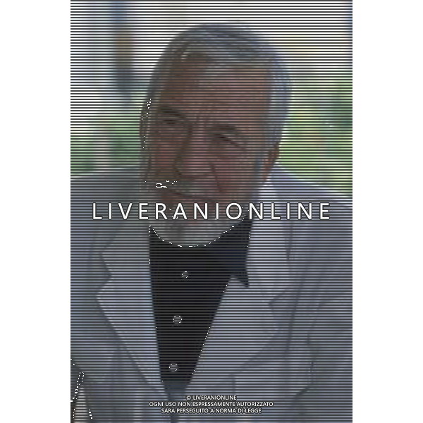 DIAP-RETROSPETTIVA JOHN HUSTON ATTORE NELLA FOTO JOHN HUSTON A CANNES NELL\'ANNO 1980 FOTO ENRICO LIVERANI-AG ALDO LIVERANI SAS