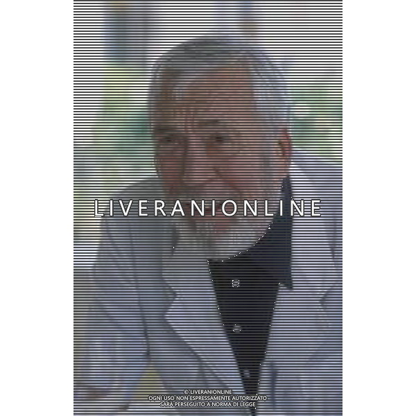 DIAP-RETROSPETTIVA JOHN HUSTON ATTORE NELLA FOTO JOHN HUSTON A CANNES NELL\'ANNO 1980 FOTO ENRICO LIVERANI-AG ALDO LIVERANI SAS