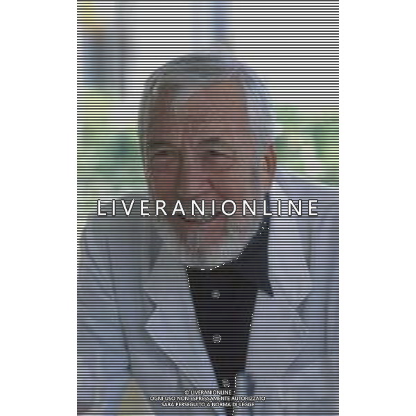 DIAP-RETROSPETTIVA JOHN HUSTON ATTORE NELLA FOTO JOHN HUSTON A CANNES NELL\'ANNO 1980 FOTO ENRICO LIVERANI-AG ALDO LIVERANI SAS