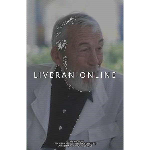 DIAP-RETROSPETTIVA JOHN HUSTON ATTORE NELLA FOTO JOHN HUSTON A CANNES NELL\'ANNO 1980 FOTO ENRICO LIVERANI-AG ALDO LIVERANI SAS