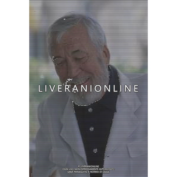 DIAP-RETROSPETTIVA JOHN HUSTON ATTORE NELLA FOTO JOHN HUSTON A CANNES NELL\'ANNO 1980 FOTO ENRICO LIVERANI-AG ALDO LIVERANI SAS