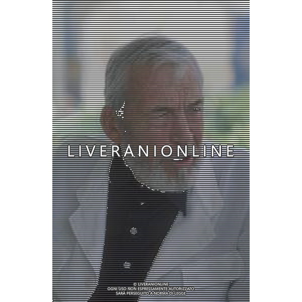 DIAP-RETROSPETTIVA JOHN HUSTON ATTORE NELLA FOTO JOHN HUSTON A CANNES NELL\'ANNO 1980 FOTO ENRICO LIVERANI-AG ALDO LIVERANI SAS