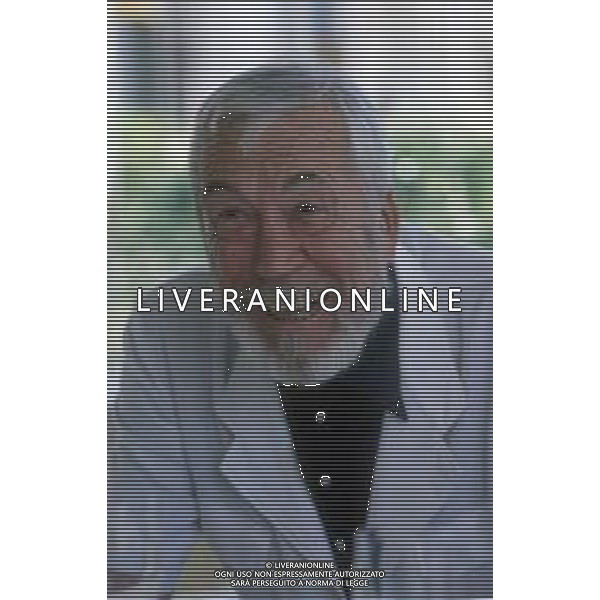 DIAP-RETROSPETTIVA JOHN HUSTON ATTORE NELLA FOTO JOHN HUSTON A CANNES NELL\'ANNO 1980 FOTO ENRICO LIVERANI-AG ALDO LIVERANI SAS