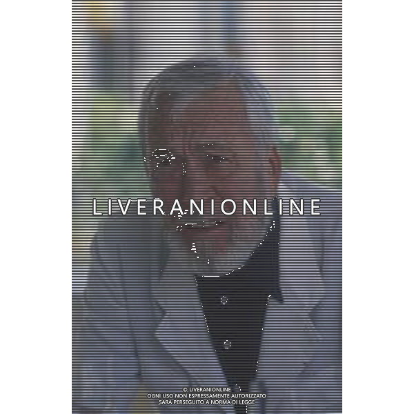 DIAP-RETROSPETTIVA JOHN HUSTON ATTORE NELLA FOTO JOHN HUSTON A CANNES NELL\'ANNO 1980 FOTO ENRICO LIVERANI-AG ALDO LIVERANI SAS