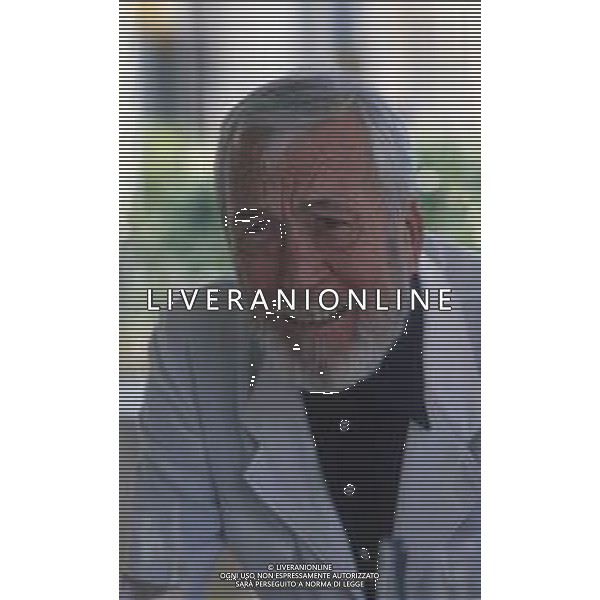 DIAP-RETROSPETTIVA JOHN HUSTON ATTORE NELLA FOTO JOHN HUSTON A CANNES NELL\'ANNO 1980 FOTO ENRICO LIVERANI-AG ALDO LIVERANI SAS