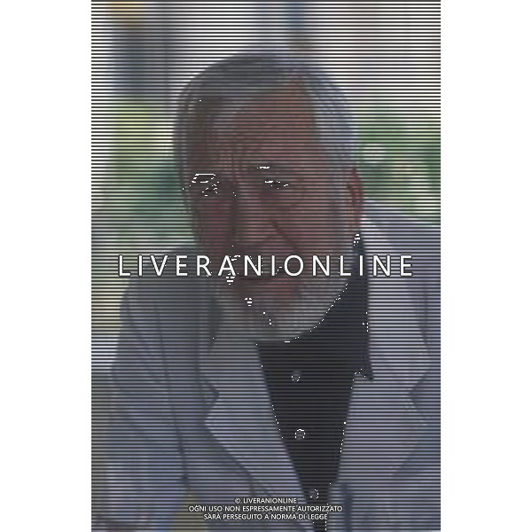 DIAP-RETROSPETTIVA JOHN HUSTON ATTORE NELLA FOTO JOHN HUSTON A CANNES NELL\'ANNO 1980 FOTO ENRICO LIVERANI-AG ALDO LIVERANI SAS
