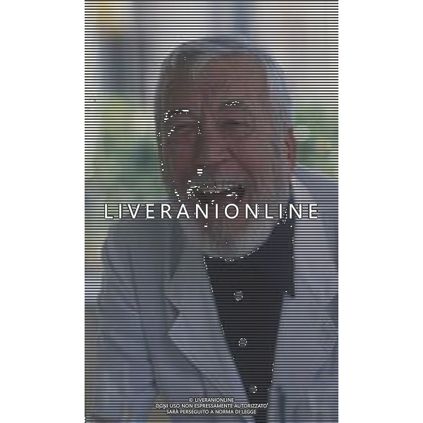 DIAP-RETROSPETTIVA JOHN HUSTON ATTORE NELLA FOTO JOHN HUSTON A CANNES NELL\'ANNO 1980 FOTO ENRICO LIVERANI-AG ALDO LIVERANI SAS