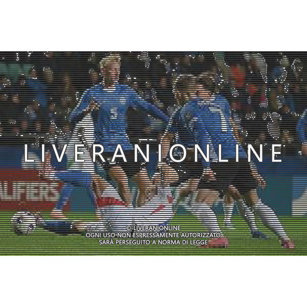 TVPG Estonia vs Italia nella foto Nicolo’ Barella (Italia) 11-10-2025 A. Le Coq Arena, Tallinn (EST) - European Qualifiers - FIFA World Cup 2026 Matchday ©TVPG Pasquale Golia - AGENZIA ALDO LIVERANI SAS