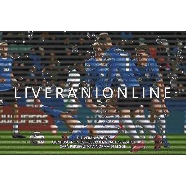 TVPG Estonia vs Italia nella foto Nicolo’ Barella (Italia) 11-10-2025 A. Le Coq Arena, Tallinn (EST) - European Qualifiers - FIFA World Cup 2026 Matchday11-10-2025 A. Le Coq Arena, Tallinn (EST) - European Qualifiers - FIFA World Cup 2026 Matchday 7 ©TVPG Pasquale Golia - AGENZIA ALDO LIVERANI SAS