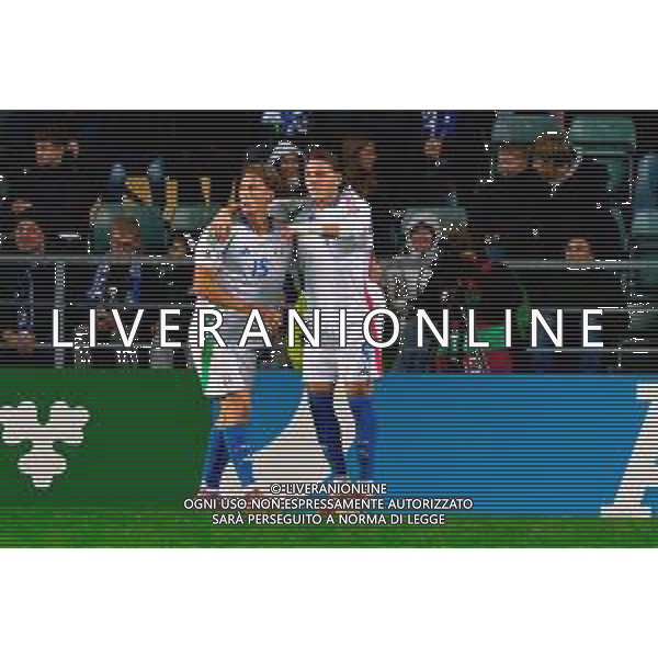 TVEM October 11, 2025 Tallinn, Estonia - Estonia vs Italy - European Qualifiers FIFA World Cup 2026 Matchday 7 - A. Le Coq Arena. In the pic: Mateo Retegui of Italy celebrates after scoring a goal with Pio Esposito of Italy ©TVEM Emmanuele Mastrodonato - AGENZIA ALDO LIVERANI SAS