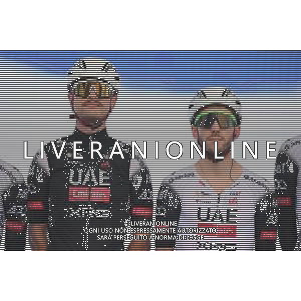 12-10-2025 Trofeo Tessile E Moda; 2025, Uae Team Emirates - Xrg; Vine, Jai; Yates, Adam; Valdengo; ©SIROTTI - AGENZIA ALDO LIVERANI SAS