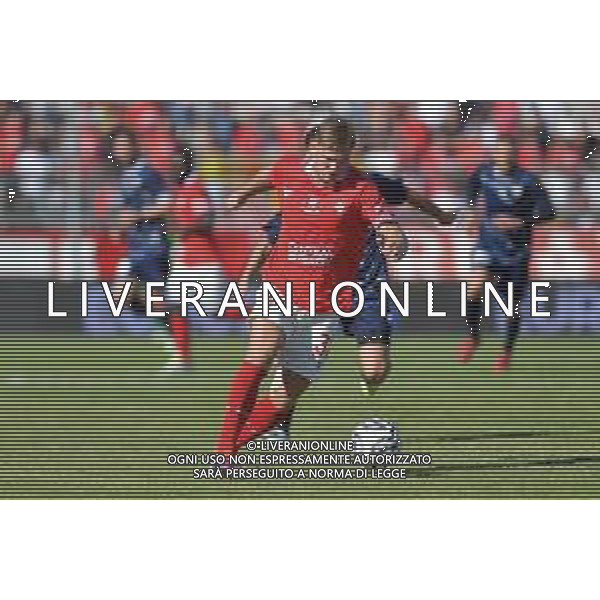 Perugia vs Rimini Campionato Serie C Sky Wifi - 9 Giornata Renato Curi - Perugia 11-10-2025 nella foto Linas Megelaitis Foto di Federico Gaetano - ag.Aldo Liverani ©Federico Gaetano - AGENZIA ALDO LIVERANI SAS