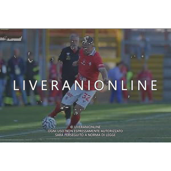 Perugia vs Rimini Campionato Serie C Sky Wifi - 9 Giornata Renato Curi - Perugia 11-10-2025 nella foto Linas Megelaitis Foto di Federico Gaetano - ag.Aldo Liverani ©Federico Gaetano - AGENZIA ALDO LIVERANI SAS