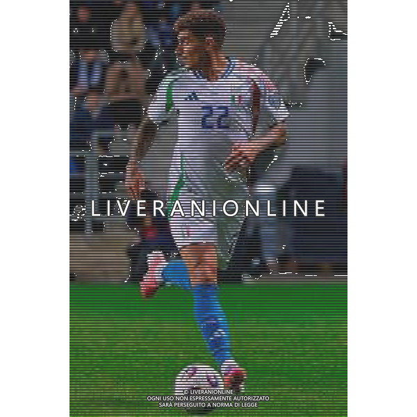 TVEM October 11, 2025 Tallinn, Estonia - Estonia vs Italy - European Qualifiers FIFA World Cup 2026 Matchday 7 - A. Le Coq Arena. In the pic: Giovanni Di Lorenzo of Italy ©TVEM Emmanuele Mastrodonato - AGENZIA ALDO LIVERANI SAS
