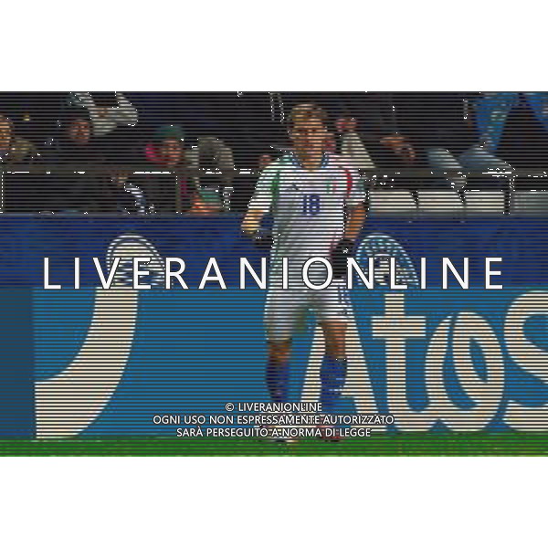 TVEM October 11, 2025 Tallinn, Estonia - Estonia vs Italy - European Qualifiers FIFA World Cup 2026 Matchday 7 - A. Le Coq Arena. In the pic: Nicolo’ Barella of Italy ©TVEM Emmanuele Mastrodonato - AGENZIA ALDO LIVERANI SAS