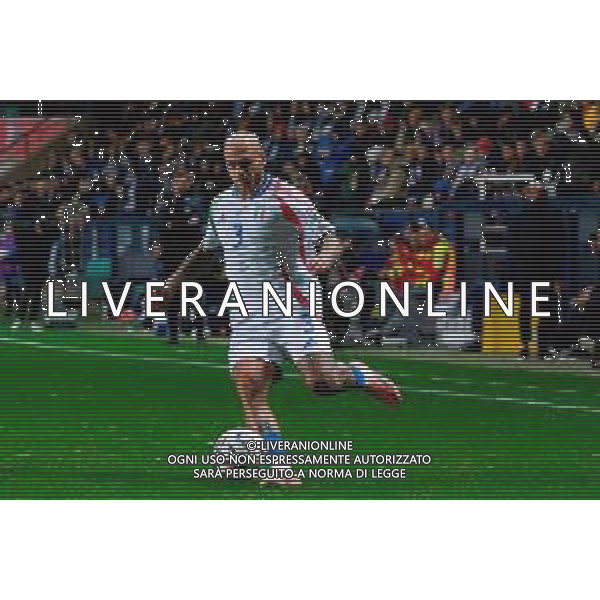 TVEM October 11, 2025 Tallinn, Estonia - Estonia vs Italy - European Qualifiers FIFA World Cup 2026 Matchday 7 - A. Le Coq Arena. In the pic: Federico Dimarco of Italy ©TVEM Emmanuele Mastrodonato - AGENZIA ALDO LIVERANI SAS