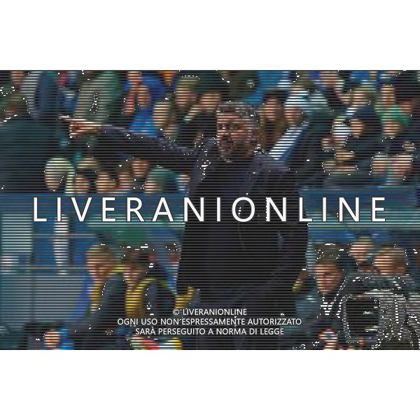TVEM October 11, 2025 Tallinn, Estonia - Estonia vs Italy - European Qualifiers FIFA World Cup 2026 Matchday 7 - A. Le Coq Arena. In the pic: Gennaro Gattuso head coach of Italy ©TVEM Emmanuele Mastrodonato - AGENZIA ALDO LIVERANI SAS
