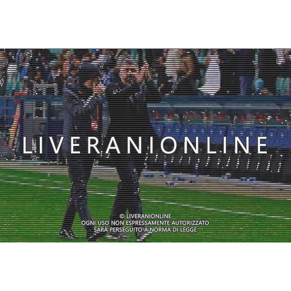 TVEM October 11, 2025 Tallinn, Estonia - Estonia vs Italy - European Qualifiers FIFA World Cup 2026 Matchday 7 - A. Le Coq Arena. In the pic: Gennaro Gattuso head coach of Italy applauds fans ©TVEM Emmanuele Mastrodonato - AGENZIA ALDO LIVERANI SAS