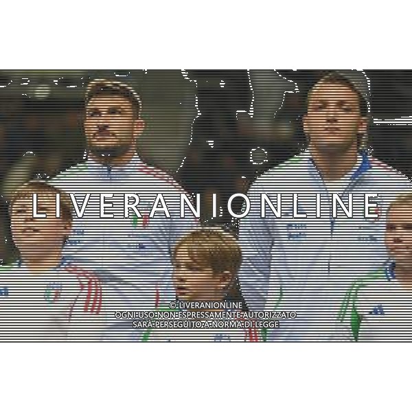 TVPG Estonia vs Italia nella foto Riccardo Orsolini (Italia) e Mateo Retegui (Italia) 11-10-2025 A. Le Coq Arena, Tallinn (EST) - European Qualifiers - FIFA World Cup 2026 Matchday 7 ©TVPG Pasquale Golia - AGENZIA ALDO LIVERANI SAS