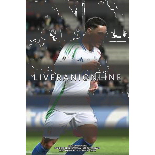 TVPG Estonia vs Italia nella foto Giacomo Raspadori 11-10-2025 A. Le Coq Arena, Tallinn (EST) - European Qualifiers - FIFA World Cup 2026 Matchday 7 ©TVPG Pasquale Golia - AGENZIA ALDO LIVERANI SAS