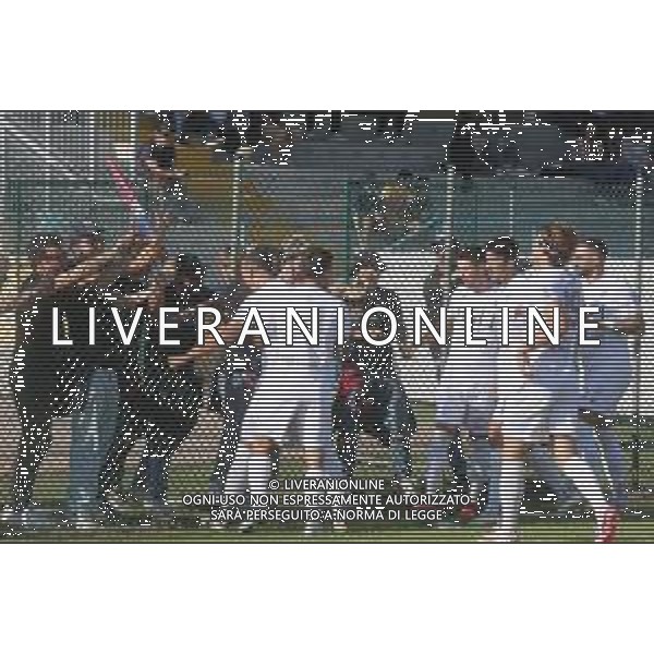 CASTELMAGGIORE 12 10 2025 PROGRESSO-IMOLESE CALCIO SERIE D NELLA FOTO IMOLESE CALCIO DOPO GOL DI MATTEO RICCI CON I TIFOSI ©SANNA - AGENZIA ALDO LIVERANI SAS