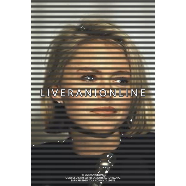 DIAP-RETROSPETTIVA PATSY KENSIT CANTANTE NELLA FOTO PATSY KENSIT CONIL GRUPPO MISICALE EIGHT WONDER A SANREMO NELL\'ANNO 1988 AG ALDO LIVERANI SAS