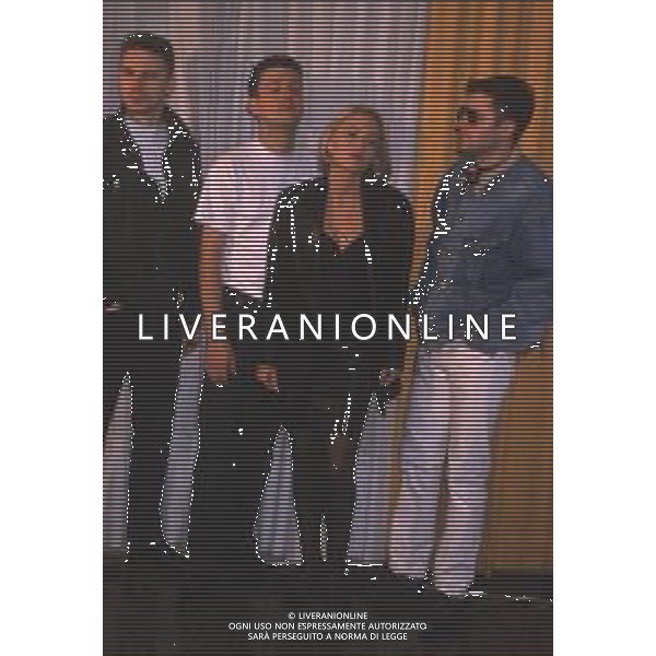 DIAP-RETROSPETTIVA PATSY KENSIT CANTANTE NELLA FOTO PATSY KENSIT CONIL GRUPPO MISICALE EIGHT WONDER A SANREMO NELL\'ANNO 1988 AG ALDO LIVERANI SAS