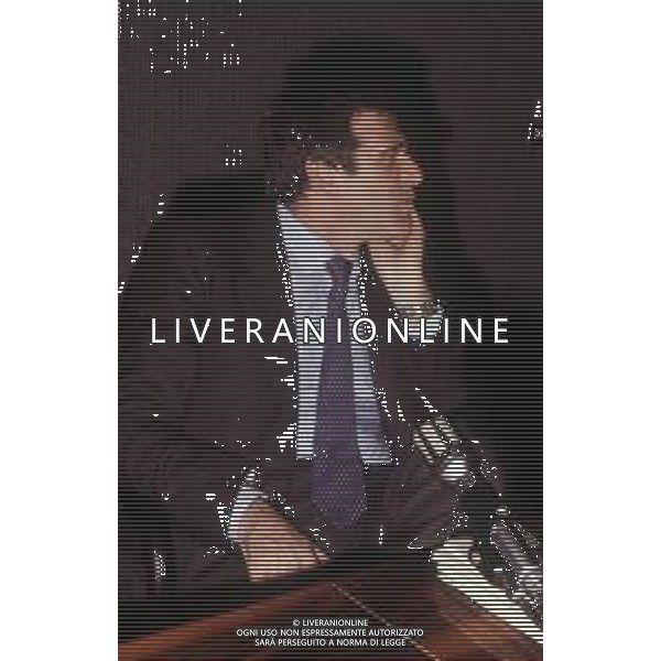 DIAP-RETROSPETTIVA GIORGIO BENVENUTO POLITICO NELLA FOTO GIORGIO BENVENUTO NELL\'ANNO 1989 AG ALDO LIVERANI SAS