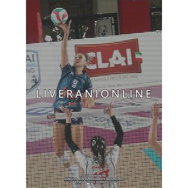 IMOLA 10 10 2025 CLAI IMOLA PALLAVOLO-TRASPORTI BRESSAN OFFANENGO SERIE A2 NELLA FOTO POLINA MALIK CLAI IMOLA PALLAVOLO FOTO GIANNI SANNA-AG ALDO LIVERANI SAS