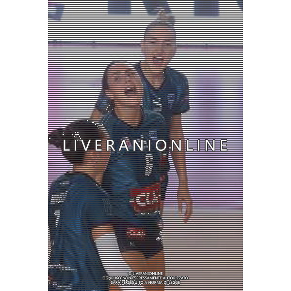 IMOLA 10 10 2025 CLAI IMOLA PALLAVOLO-TRASPORTI BRESSAN OFFANENGO SERIE A2 NELLA FOTO CHIARA SALVATORI CLAI IMOLA PALLAVOLO FOTO GIANNI SANNA-AG ALDO LIVERANI SAS