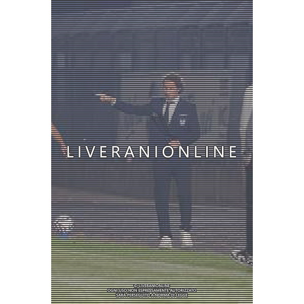 TVRCOR – Pro Patria vs Union Brescia– Serie C – 9a giornata Campionato Calcio Serie C Lega Pro Busto Arsizio (VA) 12-10-2025 Stadio Carlo Speroni nella foto Allenatore Aimo Diana Union Brescia foto roberta corradin-ag aldo liverani sas