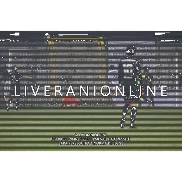 TVRCOR – Pro Patria vs Union Brescia– Serie C – 9a giornata Campionato Calcio Serie C Lega Pro Busto Arsizio (VA) 12-10-2025 Stadio Carlo Speroni nella foto goal Davide Di Molfetta (Brescia) foto roberta corradin-ag aldo liverani sas