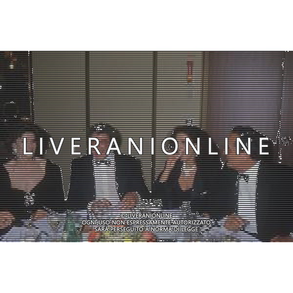 DIAP-RETROSPETTIVA FANNY ARDANT ATTRICE NELLA FOTO FANNY ARDANT A CANNES NELL\'ANNO 1989 CON VITTORIO GASSMAN ETTORE SCOLA E STEFANIA SANDRELLI AG ALDO LIVERANI SAS 