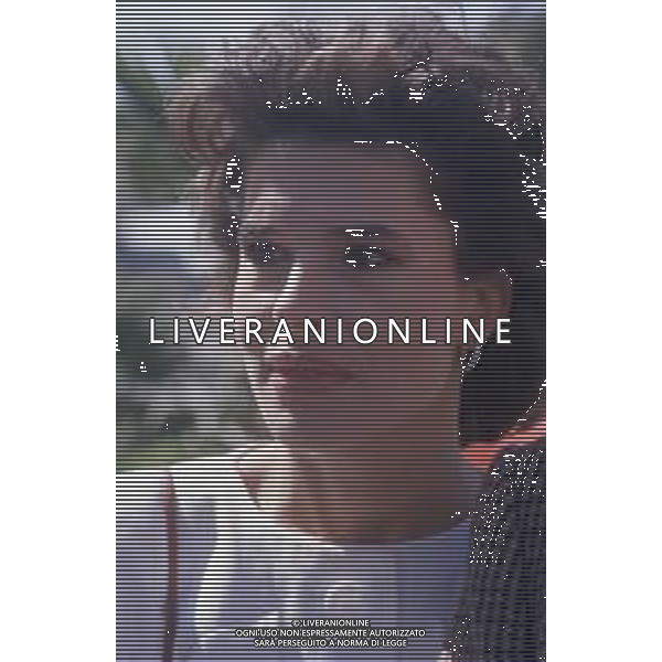 DIAP-RETROSPETTIVA FANNY ARDANT ATTRICE NELLA FOTO FANNY ARDANT A CANNES NELL\'ANNO 1989 AG ALDO LIVERANI SAS