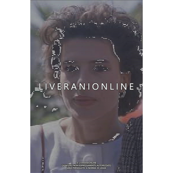 DIAP-RETROSPETTIVA FANNY ARDANT ATTRICE NELLA FOTO FANNY ARDANT A CANNES NELL\'ANNO 1989 AG ALDO LIVERANI SAS