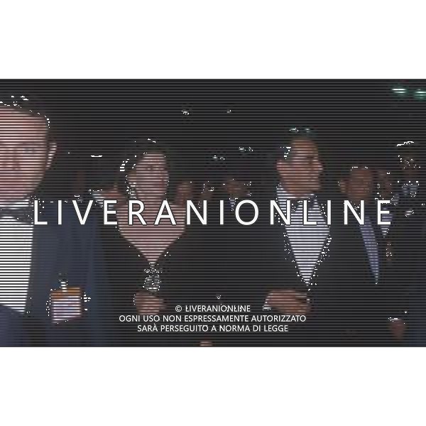 DIAP-RETROSPETTIVA FANNY ARDANT ATTRICE NELLA FOTO FANNY ARDANT A CANNES NELL\'ANNO 1989 CON VITTORIO GASSMAN AG ALDO LIVERANI SAS