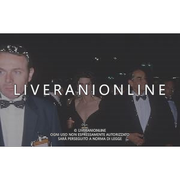 DIAP-RETROSPETTIVA FANNY ARDANT ATTRICE NELLA FOTO FANNY ARDANT A CANNES NELL\'ANNO 1989 CON VITTORIO GASSMAN AG ALDO LIVERANI SAS