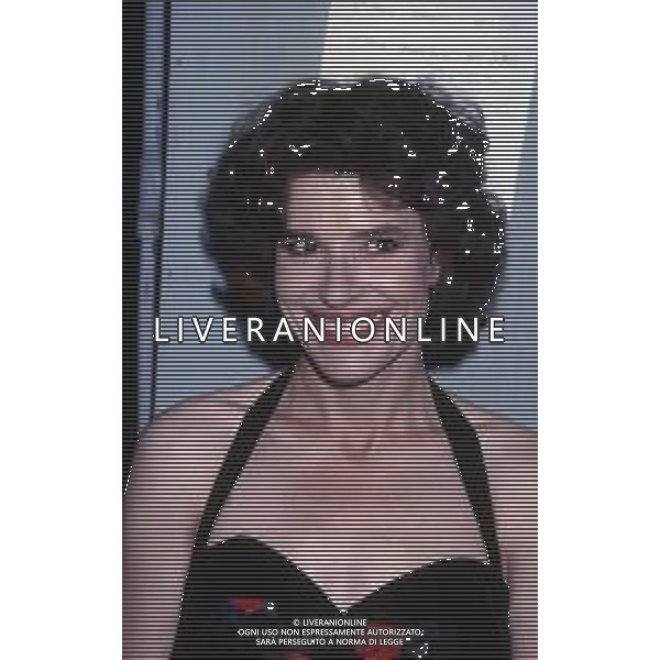 DIAP-RETROSPETTIVA FANNY ARDANT ATTRICE NELLA FOTO FANNY ARDANT A CANNES NELL\'ANNO 1989 AG ALDO LIVERANI SAS